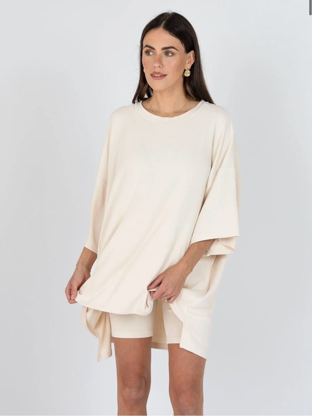 The Foxy Kind All Weekend Long Lounge Set- Oatmeal